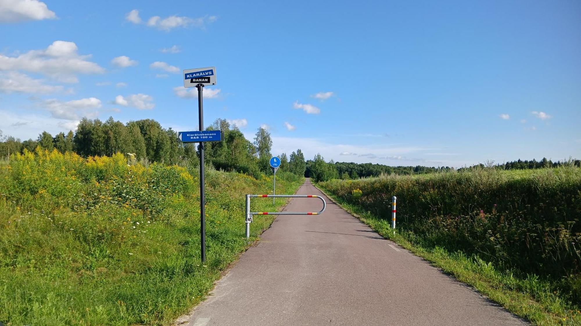 B&B Klaraelvsbanan Deje Eksteriør billede